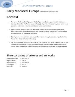 Early Medieval Europe