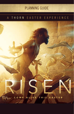 risen: a thorn easter experience