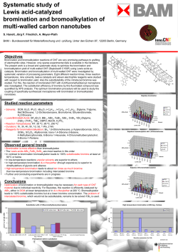 Systematic study of Lewis acid-catalyzed bromination