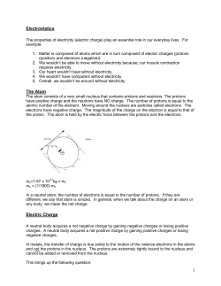 Electric Charge