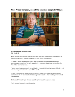 Meet Alfred Simpson, one of the smartest people In