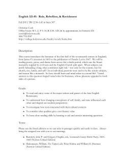 Rule, Rebellion and Ravishment