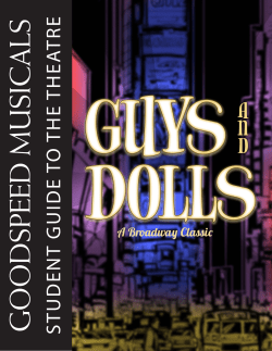 Student Guide to the Theatre