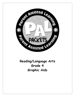 Reading/Language Arts Grade 4 Graphic Aids