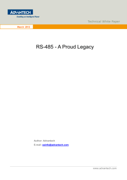 RS-485 - A Proud Legacy