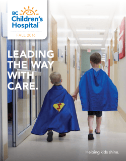 PDF - BC Children`s Hospital Foundation