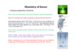 Elias lectures boron chemistry 2015 final 11th sept