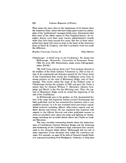 294 Indiana Magazine of History West seems far more alive to the