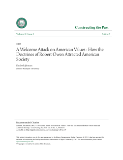 A Welcome Attack on American Values