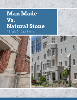 Man Made Vs. Natural Stone - Indiana Limestone Company