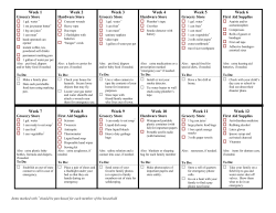 Emergency Preparedness Evaluation