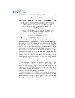 Cheney v. United States Dist. Court for D.C.