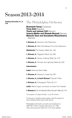 Season 2013-2014 - The Philadelphia Orchestra