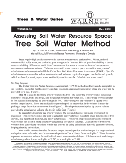 Drought Assessing Soil Water Space TSWR pub 12-18