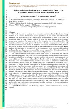 Airflow and microclimate patterns in a one-hectare