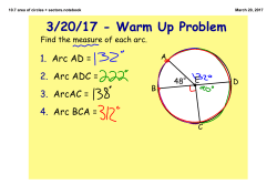 10.7 area of circles + sectors.notebook