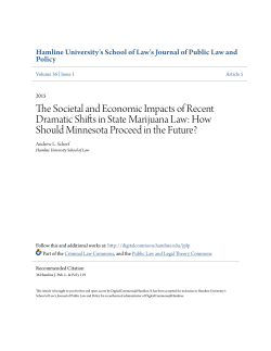 The Societal and Economic Impacts of Recent Dramatic Shifts in