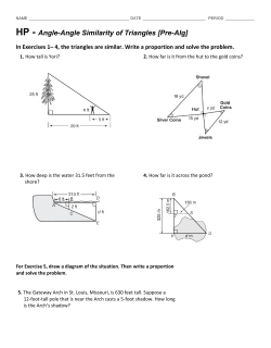 HP - Angle-Angle Similarity of Triangles [Pre-Alg]