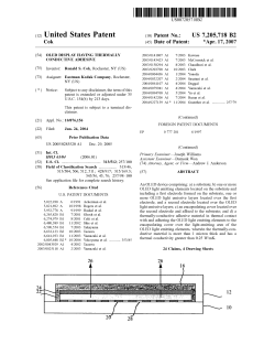 OLED display having thermally conductive adhesive