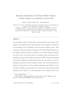 Regional simulations of the Faroe Bank Channel overflow using a σ
