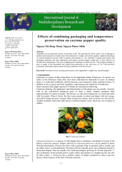 - International Journal of Multidisciplinary Research and