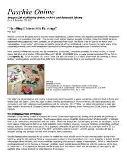 Chinese Silk Paintings, May 2005 PDF