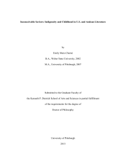 Inconceivable Saviors: Indigeneity and Childhood in U.S. and