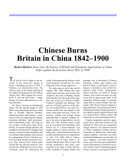 Article 48 Chinese Burns Britain in China 1842&ndash;1900