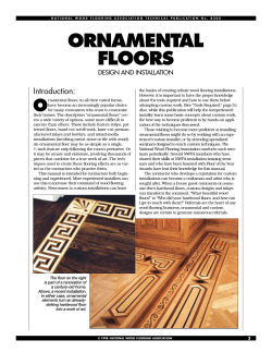 Ornamental Floors - Crescent Hardwood Supply