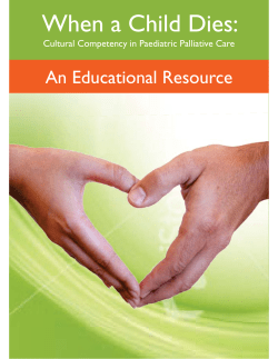 When a Child Dies - Alberta Children`s Hospital, Family and