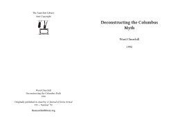 Deconstructing the Columbus Myth