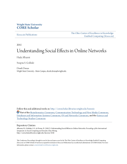 Understanding Social Effects in Online Networks