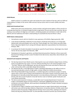 Hip Hop for Humanity