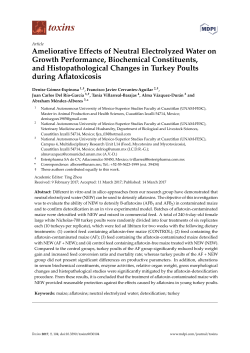Ameliorative Effects of Neutral Electrolyzed Water on Growth