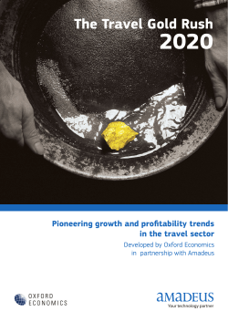 The Travel Gold Rush