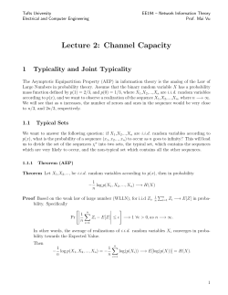 Lecture 2 - Department of Electrical and Computer Engineering