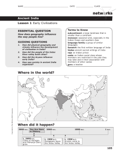 Ancient India Packet - 6th Grade Social Studies