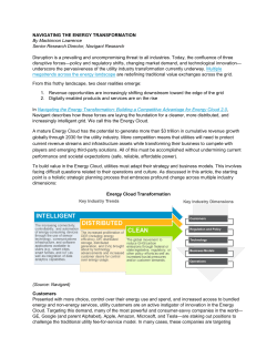 Navigating the Energy Transformation