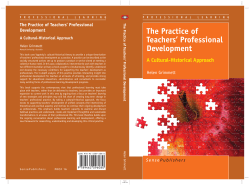 The Practice of Teachers` Professional