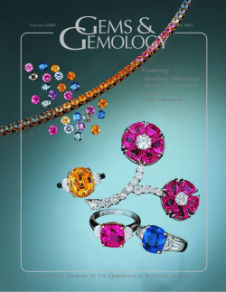 Beryllium Diffusion of Ruby and Sapphire