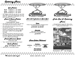 printable Menu