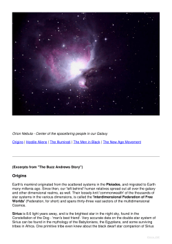 Alien Influence On Earth