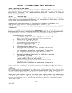 Student #00B - Silver Lake Public Schools