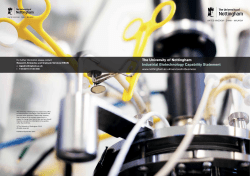 our Industrial Biotechnology capabilities brochure