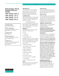 200&reg; Fluid, 0.65 cs 200&reg; Fluid, 1.0 cs 200&reg; Fluid, 1.5 cs 200&reg; Fluid