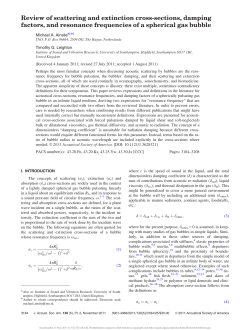 Review of scattering and extinction cross