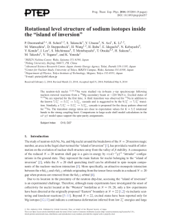 Rotational level structure of sodium isotopes