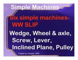 simple machines
