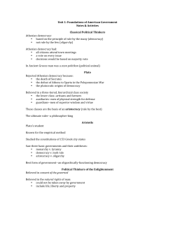 Unit 1: Foundations of American Government