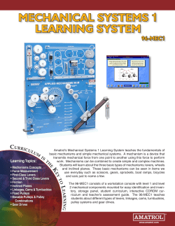 Mechanical Systems 1 Trainer